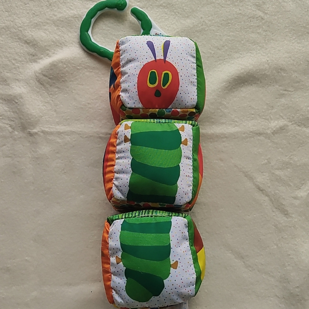 Eric Carle Baby Toy, Spin/Match Cubes